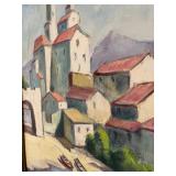 Beautiful Original LEON GOLDING (1884-1962) Oil Painting in 16x20 Frame