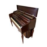RARE Antique Mason & Hamlin Upright Piano (Style D) (Circa 1915), Dark Brown/Mahagany, in Working Condition