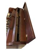 RARE Antique Mason & Hamlin Upright Piano (Style D) (Circa 1915), Dark Brown/Mahagany, in Working Condition