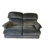 62-inch La-Z-Boy Blue Reclining Loveseat - Bring Help to Remove