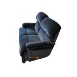 62-inch La-Z-Boy Blue Reclining Loveseat - Bring Help to Remove