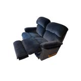 62-inch La-Z-Boy Blue Reclining Loveseat - Bring Help to Remove