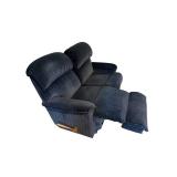 62-inch La-Z-Boy Blue Reclining Loveseat - Bring Help to Remove