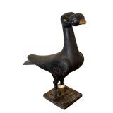 Antique 12-inch Cast Iron Bird "Official Emblem G.O.F.P.O.P.