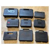 Assorted Pistol Gun Carrying Cases - SIG SAUER, Heckler & Koch, XD, XR9