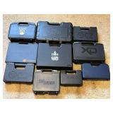Assorted Pistol Gun Carrying Cases - SIG SAUER, IWI, XD, Boberg, FNH