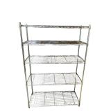Metal Shelving Unit (72" x 47.5" x 18") in Nice Condition