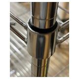 Metal Shelving Unit (72" x 47.5" x 18") with Wheels in Nice Condition