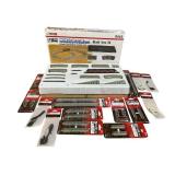 ROKUHAN Z-Gauge (1/220 Scale) Rail Set D (R063) and New Track Pieces and Accessories!