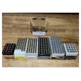 Ammo Lot - Winchester 9mm Luger 115 g / Hornady 40 S&W 165 gr / UMC 9mm 115 gr / Winchester 9mm Luger 147 gr / Hornady 40 S&W 175 gr / Federal 40 S&W 155 gr / Winchester 40 S&W JHP