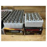 Ammo Lot - Winchester 9mm Luger 115 g / Hornady 40 S&W 165 gr / UMC 9mm 115 gr / Winchester 9mm Luger 147 gr / Hornady 40 S&W 175 gr / Federal 40 S&W 155 gr / Winchester 40 S&W JHP
