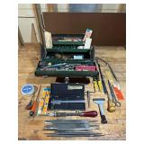 Vintage Toolbox Loaded with Tools - Lots of Value!