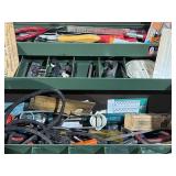 Vintage Toolbox Loaded with Tools - Lots of Value!