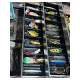 Vintage Fishing Tackle Box Loaded with Antique and Vintage Lures and More!