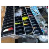 Vintage Fishing Tackle Box Loaded with Antique and Vintage Lures and More!
