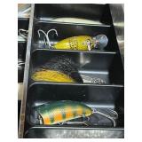 Vintage Fishing Tackle Box Loaded with Antique and Vintage Lures and More!