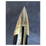 WATERMAN Edson Fountain Pen (Burgundy/Wine), 18K Gold Nib, Medium Point