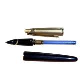 WATERMAN Edson Fountain Pen (Burgundy/Wine), 18K Gold Nib, Medium Point