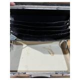 Vintage Samsonite Briefcase with Vintage Handcuffs (Made in England)