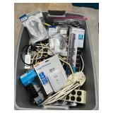 Huge Lot of Extension Cords, Belkin Surge Protectors, and More!