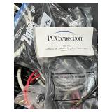 Huge Bin of Computer Cables, Ethernet Cables, BOSE Speakers and More!