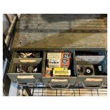 RARE Vintage Equipto (Aurora, IL) Industrial Storage Cabinet (34" W x 13.75" T x 12" D) with Hardware - Bring Help To Remove