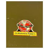 Vintage Columbian Steel Tank Company Industrial Metal Storage Container (24.5" L x 12.5" W x 10.25" T)