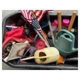 AMES Easy Roller, Jr. Lawn Cart with Gardening Tools and Supplies