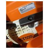 Stihl MS250 Gas Chain Saw & Stihl MSA 160C Electric Chain Saw with Extras