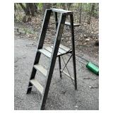 Vintage Workmaster 58-inch Aluminum Step Ladder