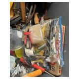 Painting Supplies, Vintage Coffee Cans, Like New Craftsman Drill Grinding Attachment, and More!