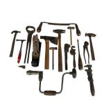 Antique and Vintage Hand Tools including Bailey No. 3 Hand Plane