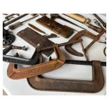 Antique and Vintage Hand Tools including Cincinnati Tool Company C-Clamps and More!