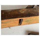 Antique & Vintage Tools - Tap & Die Set, Antique Hand-Made Drill Bit Box w/ Bits, Antique Hammer Hatchet Head w/ Nail Puller, Sharpening Stones, and Block Plane