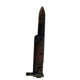 WW2 Italian Carcano Folding Bayonet Knife (4" Blade)