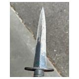 Original WWII British Fairbain Sykes (England) Commando Knife (6.25" Blade)