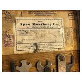 RARE Antique APCO Mossberg Co. (Attleboro, MA) Mechanic