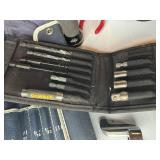 Vintage US Army Green Canvas Tote Bag Loaded with Tools - DeWalt, Craftsman, and More!