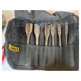 Vintage US Army Green Canvas Tote Bag Loaded with Tools - DeWalt, Craftsman, and More!