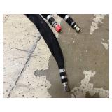 3 Hydraulic Hoses with Fittings