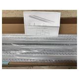 10 Pack of 6.6ft V Shape LED Aluminum Channels