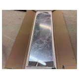 Gold Standing Arched Mirror