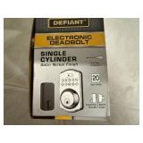 Defiant Electronic Deadbolt Single Cylinder