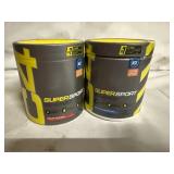 2 C4 Super Sport Fruit Punch and Blue Raspberry