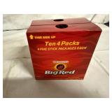 4 x 10 Packs of Big Red Gum