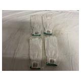 Pack of 12 Cut Resistant White Gloves - Medium