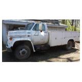 1990 GMC 6000 Diesel service truck with 61,751 original miles