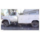 1990 GMC 6000 Diesel service truck with 61,751 original miles