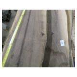2 Live Cut slabs of Black Walnut