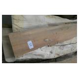Stack of 10 pieces live/rough cut lumber not sure what type